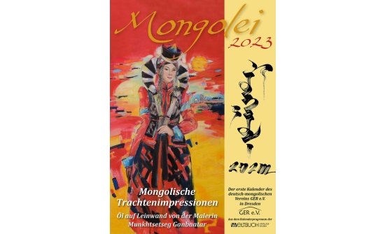 Mongolei-Wandkalender 2023 vom Weltbuch-Verlag